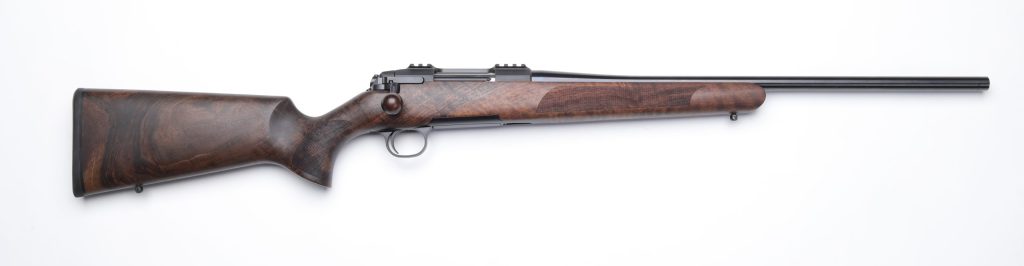 Steel Action wood stock rifle